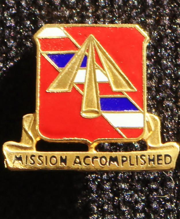 41st Field Artillery Unit Crest (Mission Accomplished)