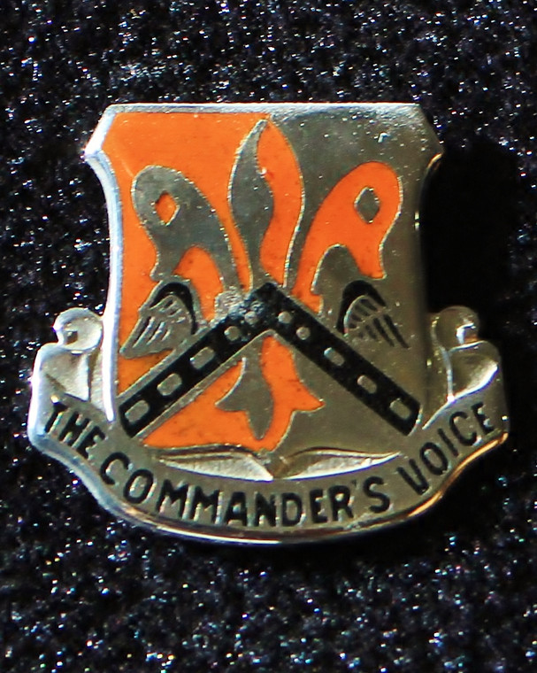 82nd Signal Battalion Unit Crest (The Commanders Voice)