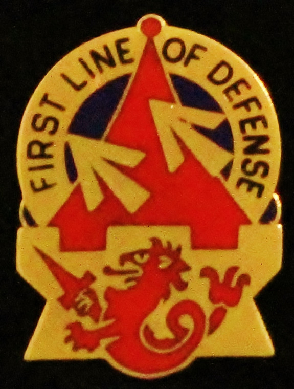 94th Air Defense Artillery Brigade Unit Crest (First Line Of Defense)