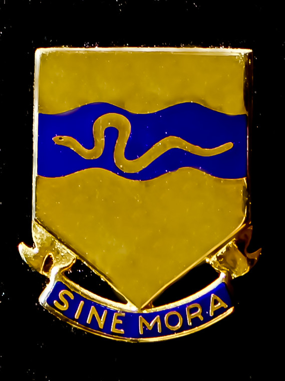 116th Cavalry Unit Crest (Sine Mora)