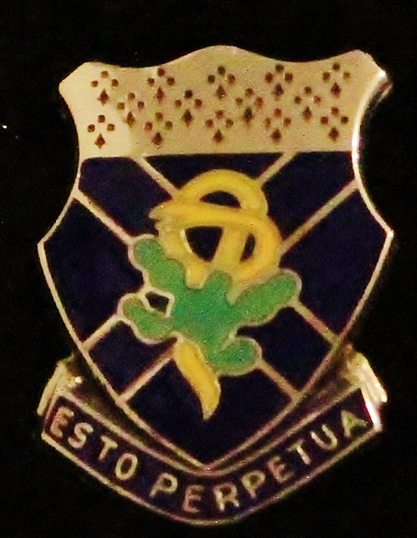 123rd Armor Unit Crest (Esto Perpetua)