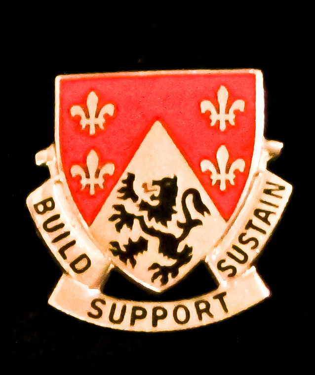 249th Engineer Battalion Unit Crest (Build Support Sustain)