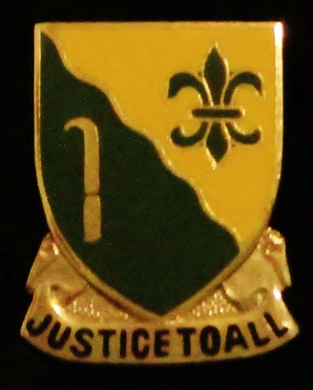 310th Military Police Battalion Unit Crest (Justice To All)