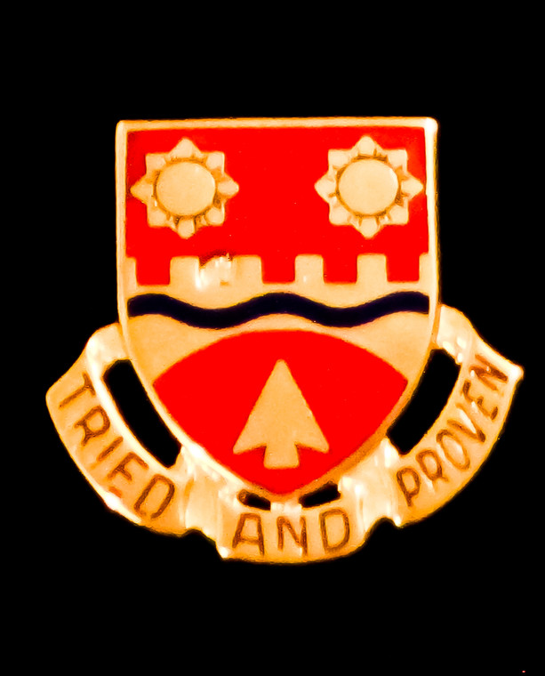 612nd Engineer Battalion Unit Crest (Tried An Proven)