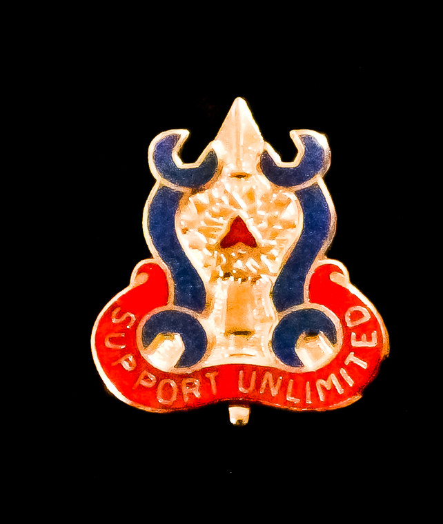 737th Maintenance Battalion Unit Crest (Support Unlimited)