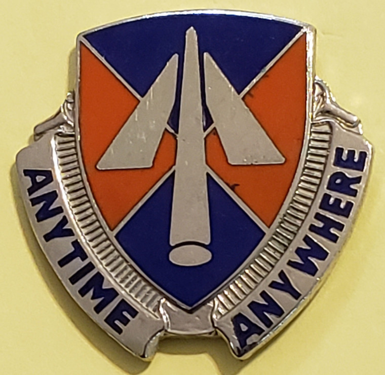9th Aviation Unit Crest (Anytime Anywhere)
