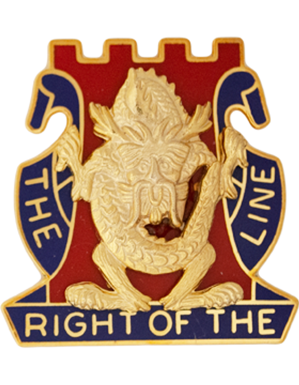 14th Infantry Unit Crest (The Right Of The Line)