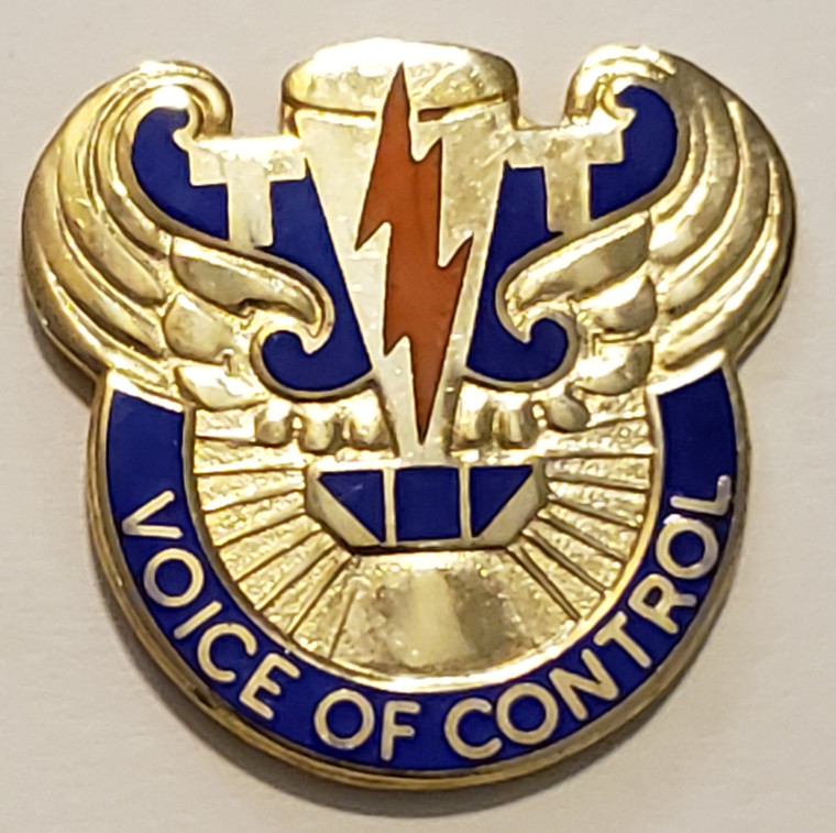 59th Air Traffic Control Battalion Unit Crest (Voice Of Control)