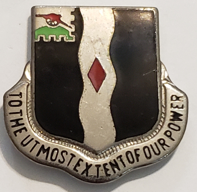 60th Infantry Unit Crest (To The Utmost Extent Of Our Power)