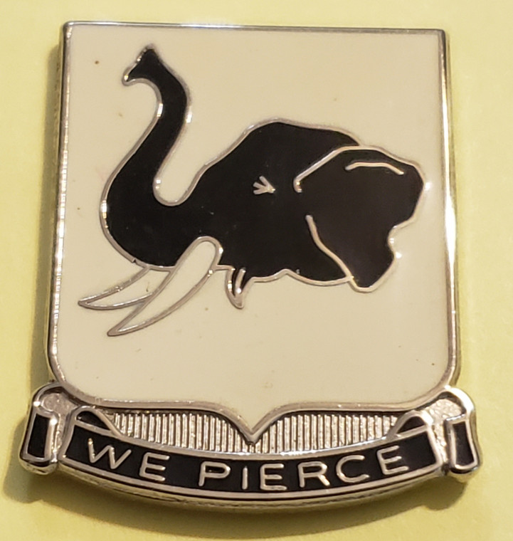 64th Armor Unit Crest (We Pierce)
