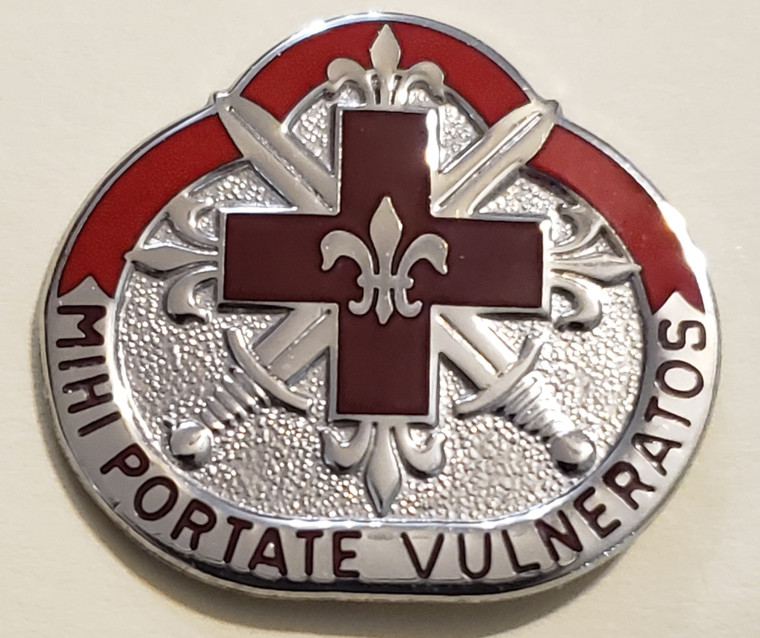 67th Combat Support Hospital Unit Crest (Mihi Portate Vulneratos)