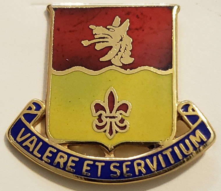 124th Maintenance Battalion (Valere Et Servitium)