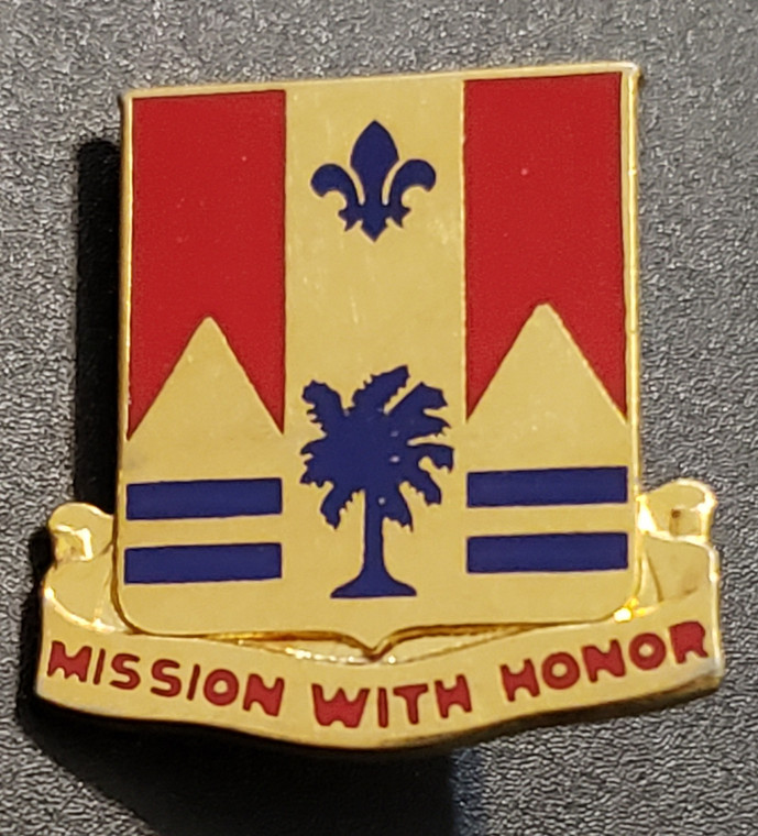 190th Field Artillery Unit Crest (Mission With Honor)