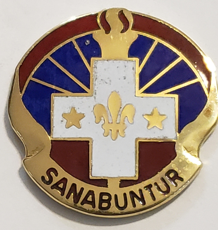 337th Combat Support Hospital Unit Crest (Sanabuntur)