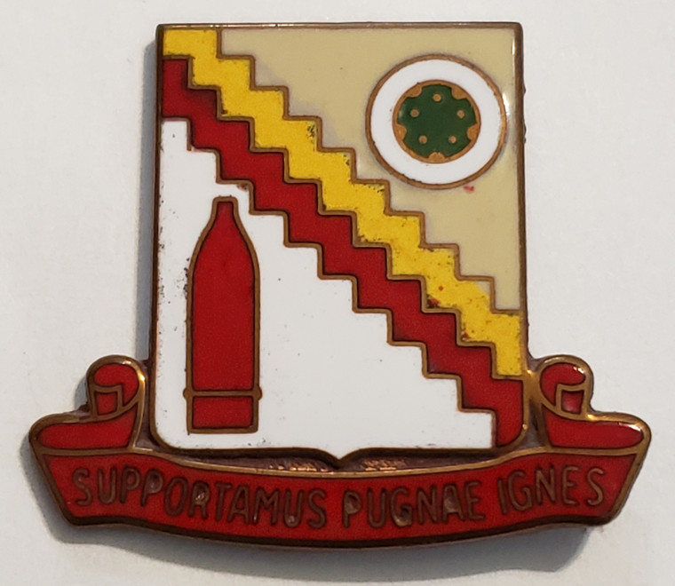 502nd Support Battalion Unit Crest (Supportamus Pugnae Ignes)