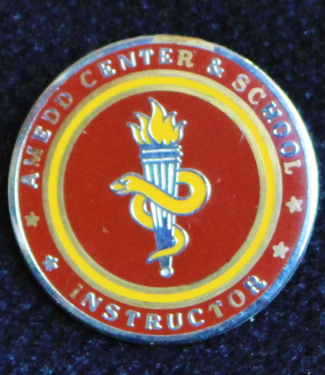 AMEDD School Instructor Unit Crest - Obsolete