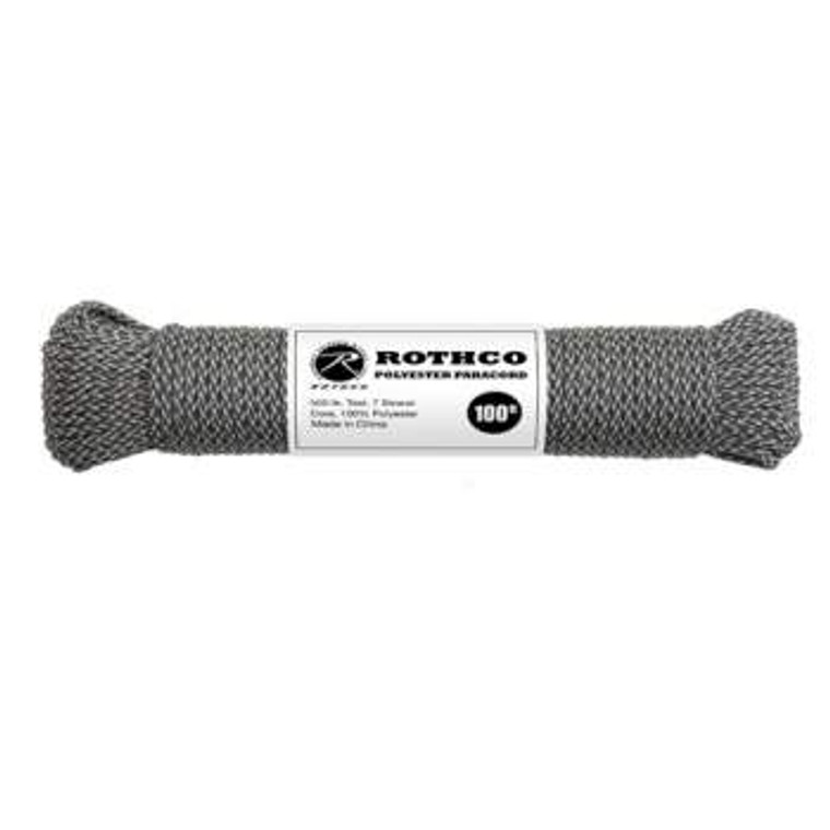 Polyester Paracord Type III 550 LB 100 Ft