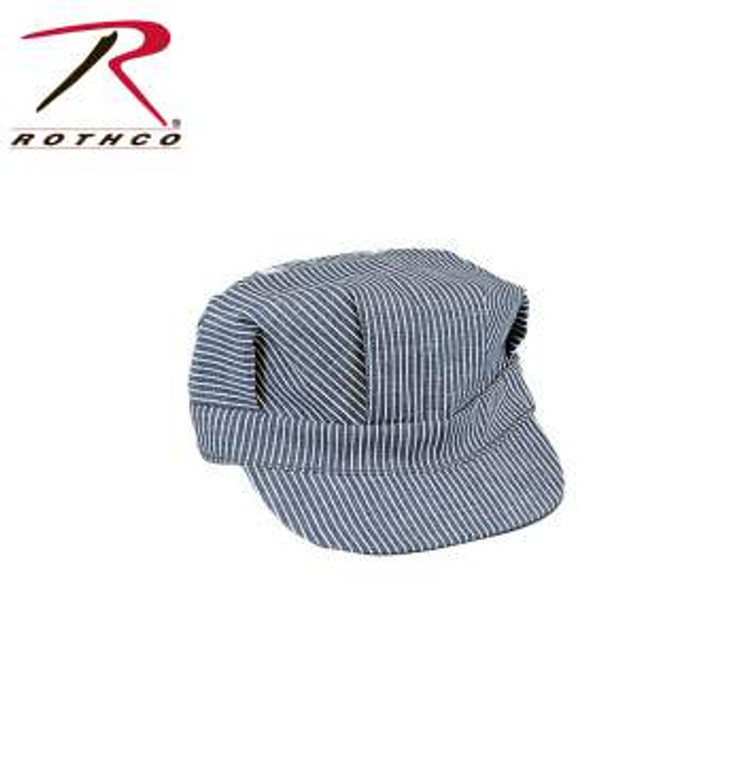 Rothco Hickory Stripe Engineer Cap