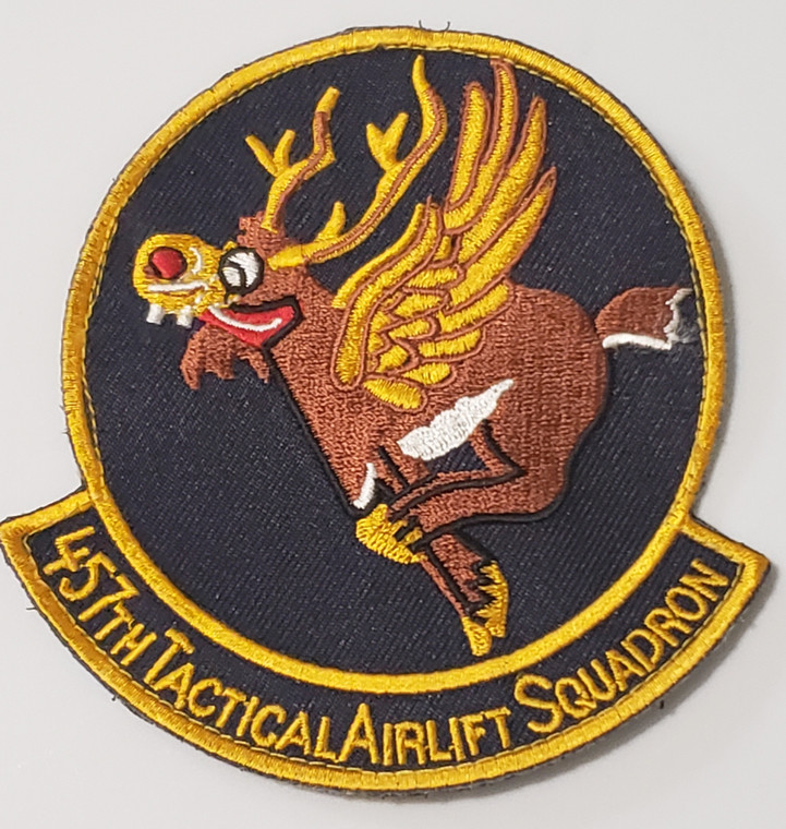 US830 457th Tactical Airlift Squadron Patch w/Velcro
