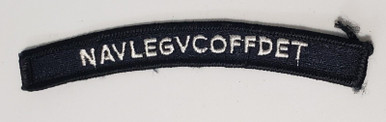 USNT605 US Navy NAVLEGVCOFFDET Rocker - Milout, LLC