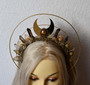 Moon goddess witchy ceremonial crown