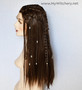 Viking hair jewelry  wig