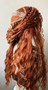 Hand-Braided Wig in Medieval Renaissance Style TO ORDER