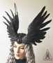 Morrigan Gothic wedding headpiece Gothic crown