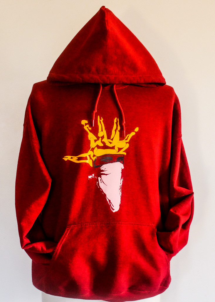 Desperado Hoodie with vinyl print