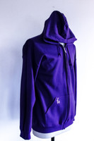 FH wear zip up purple hoodie