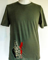 Gold,black and red design in vinyl (Army green Limited please specify in order)