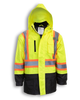 Polyester Waterproof Rain Jacket BK133   Safety Supplies Canada