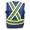 100% Polyester Mesh Surveyor Vest BK402MESH   Safety Supplies Canada