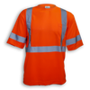 100% Soft Polyester Traffic Safety T-Shirt