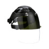 Multi-Purpose Face Shield with Flip-Up IR Window & Ratch. Headgear