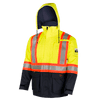 "The Defender" FR/ARC/Antistatic 300D Oxford Trilaminate Safety Rainwear Jacket