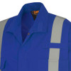 "The Rock" Fr-Tech® 88/12 FR Coverall Industrial-Wash Tough - Royal Blue