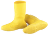 12'' Latex Chemical Boot Cover Yellow Waterproof Work Boot Cover