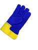 Classic Fitter Glove Split Cowhide Lined Pile Blue/Gold - Pack of 12