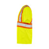 Hi Vis Poly Tshirt with 4in Tape | Ground Force