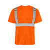 Hi Vis Poly Tshirt with 2In Tape | Ground Force