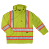 Safety Rain Jacket | Tough Duck S372   Safety Supplies Canada