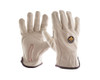 IMPACTO Leather Anti-Impact Carpal Tunnel Glove - Cowhide Leather, Full Finger