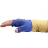 IMPACTO Wrist Support Glove Liner - Fingerless Glove with Wrist Restrainer - Pair