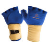 IMPACTO Wrist Support Glove Liner - Fingerless Glove with Wrist Restrainer - Pair