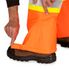 Hi-Vis Flash-Gard® FR/ARC-Rated Insulated Waterproof Bib Pants - Hi-Vis Orange