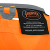 Womens Surveyors Safety Vest - 150D Poly Twill - Snap Closure