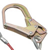 Shock Absorbing Lanyard - SP - Twin Leg - 100% Tie Off PVC Coated Cable - Snap & Form Hooks - 110 - 220 Lb Capacity