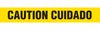 CAUTION CUIDADO Barricade Tape  - Contractor Grade (Pack of 12 Rolls)