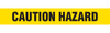 CAUTION HAZARD Barricade Tape - Contractor Grade (Pack of 12 Rolls)